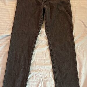 Riders by Lee Premium Black Straight Jeans Classic Style Size 8